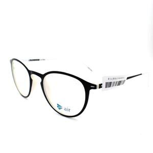 Air Ultem A7031 Black/White 48-21-140mm Eyeglasses FRAMES ONLY - NEW CONDITION